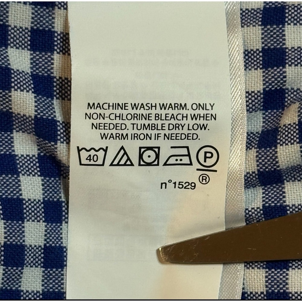 Polo Ralph Lauren Blue Check Flesh Pony Logo Casual Button Down Shirt‎ Men's XL - Picture 6 of 10